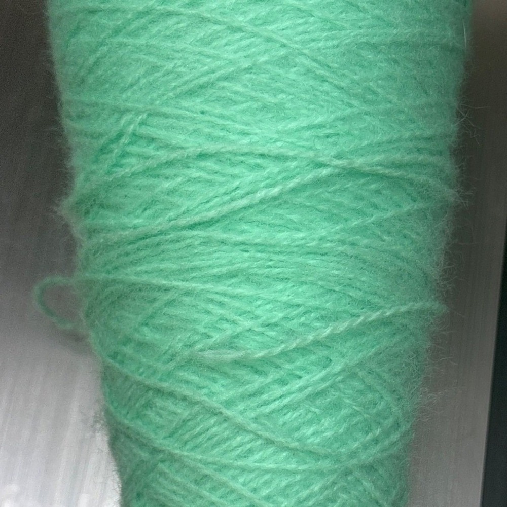 Acrylic Yarn Spool‎ Mint Green Sierra Dyers Kettle-Dyed 2.54 Oz